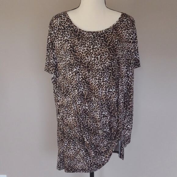 Nine Britton Tie Front Tee - Picture 1 of 4